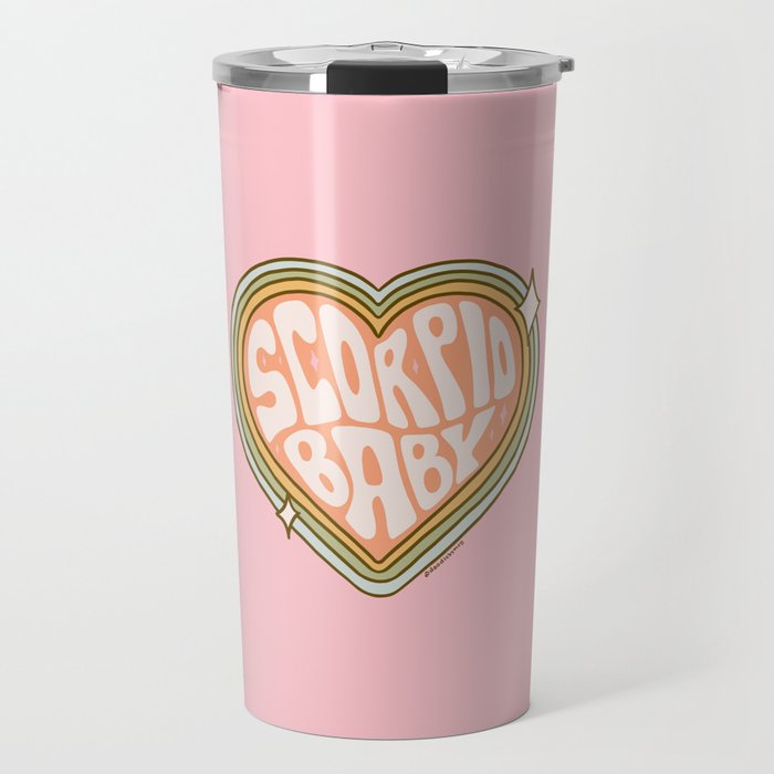 Scorpio Baby Travel Mug Gallery Image 1