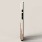 Light Brown Modern Minimalist Abstract iPhone Case Gallery Image 2