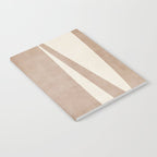 Light Brown Modern Minimalist Abstract Notebook Gallery Image 2