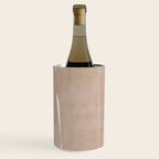 Light Brown Modern Minimalist Abstract Wine Chiller Gallery Image 1
