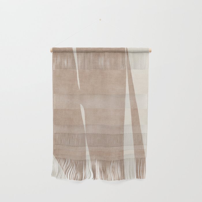 Light Brown Modern Minimalist Abstract Wall Hanging Gallery Image 1