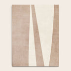 Light Brown Modern Minimalist Abstract Notebook Gallery Image 4