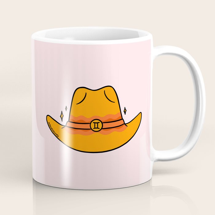 Gemini Cowboy Hat Coffee Mug Gallery Image 1