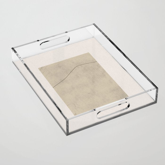 Simple Line No.2 Acrylic Tray Gallery Image 1