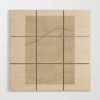Simple Line No.2 Wood Wall Art Gallery Image 1