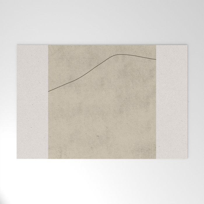 Simple Line No.2 Welcome Mat Gallery Image 1
