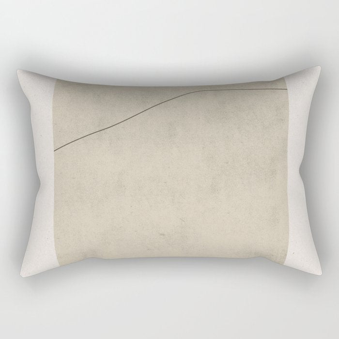Simple Line No.2 Rectangular Pillow Gallery Image 1