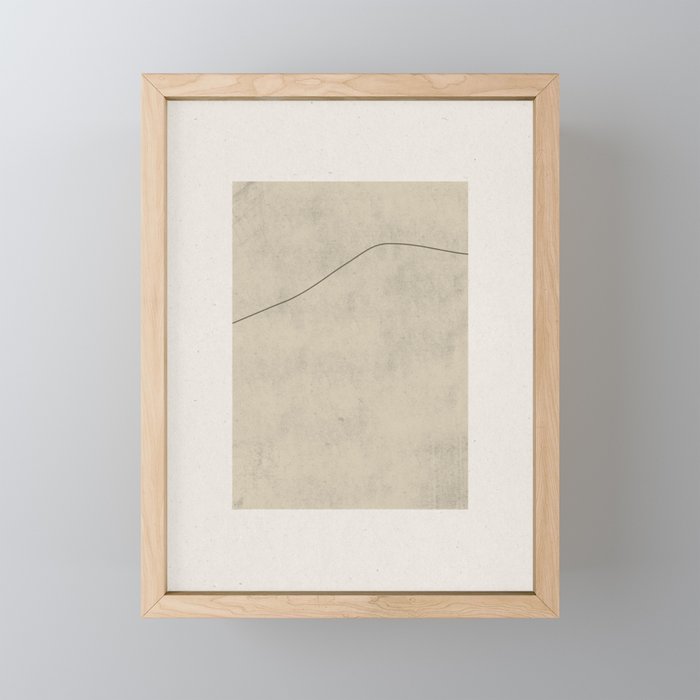 Simple Line No.2 Mini Art Print Gallery Image 1