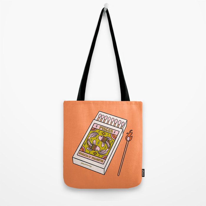 Pisces Matchbox Tote Bag Gallery Image 2