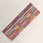 Geometric Composition Colorful Yoga Mat Gallery Image 1