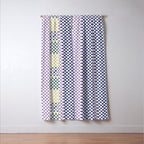 Bold colors block grid A Window Curtain Gallery Image 3