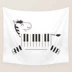 Life is like a piano Wall Tapestry Gallery Image 4