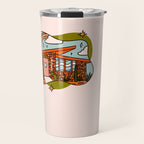 Cancer Mid Century House Travel Mug Gallery Image 1