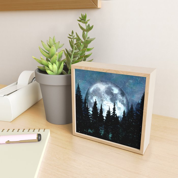 Full Moon II Mini Art Print Gallery Image 2