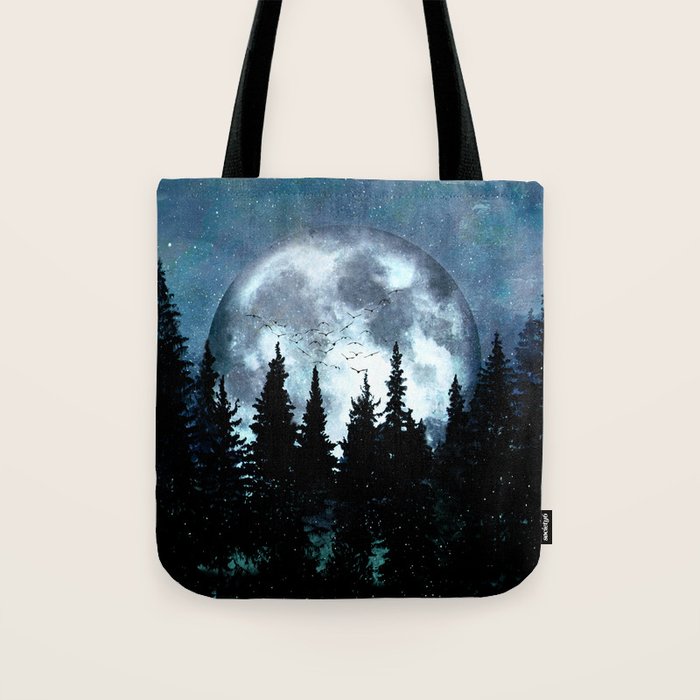 Full Moon II Tote Bag Gallery Image 1