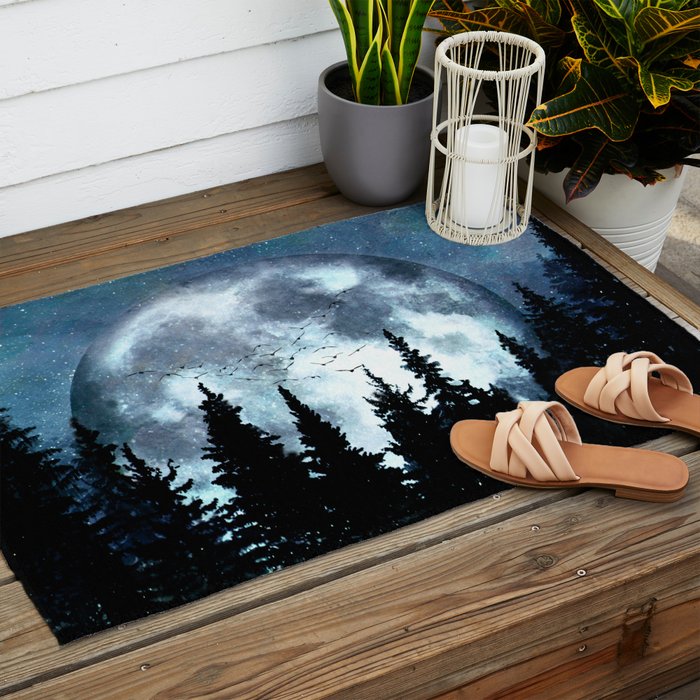 Full Moon II Outdoor Rug Gallery Image 2