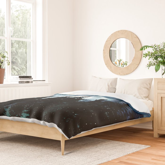 Full Moon II Duvet Cover Gallery Image 2