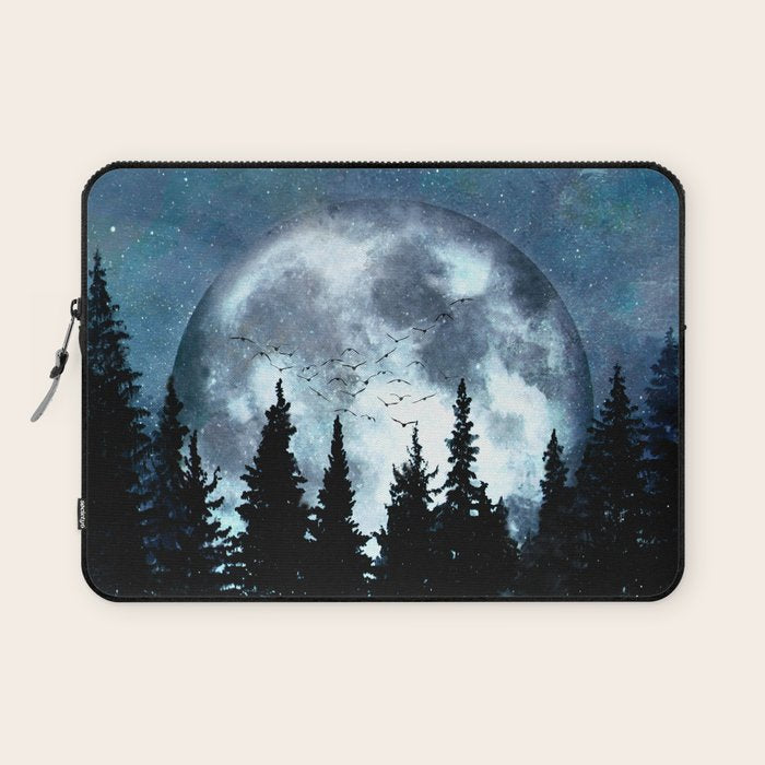Full Moon II Laptop Sleeve Gallery Image 1