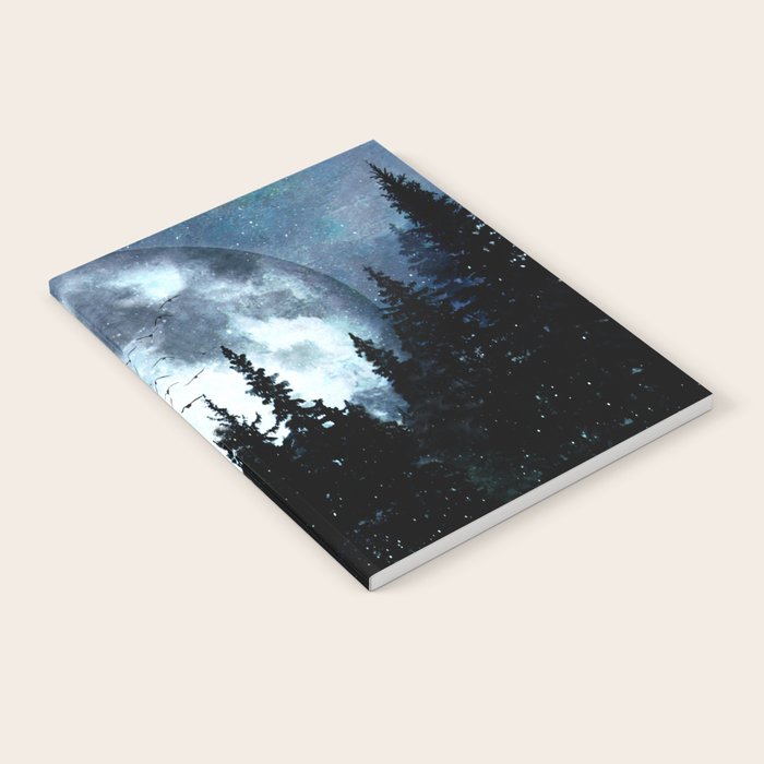 Full Moon II Notebook Gallery Image 1