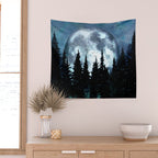 Full Moon II Wall Tapestry Gallery Image 2