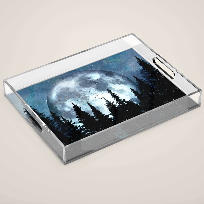 Full Moon II Acrylic Tray Gallery Image 1