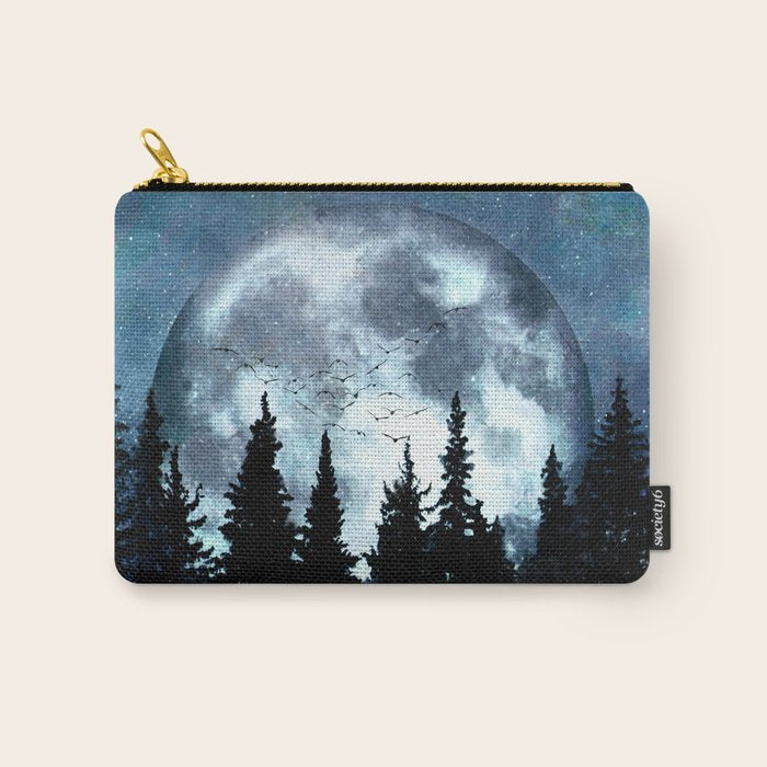 Full Moon II Carry All Pouch Gallery Image 1