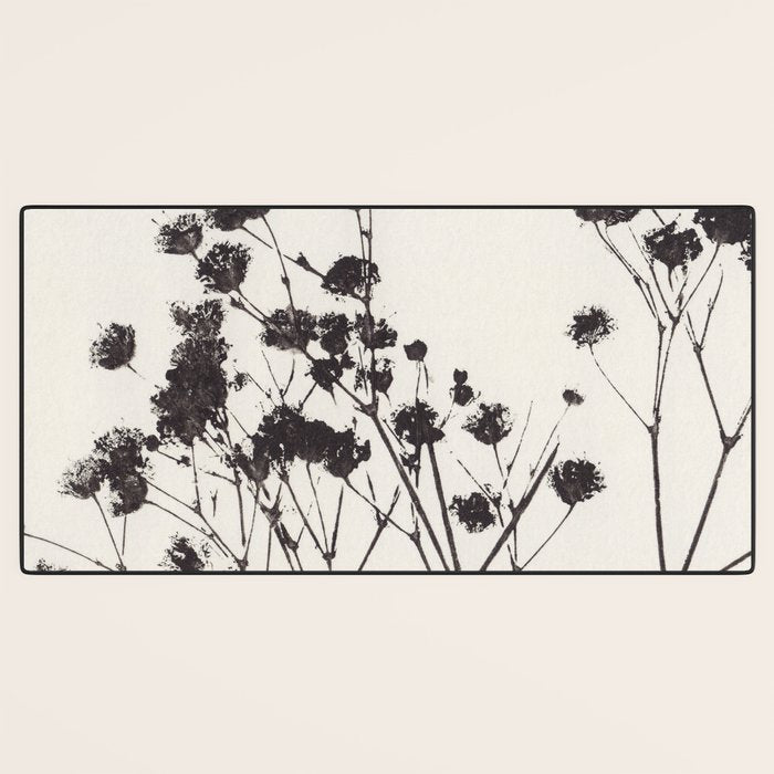 Gypsophila Portrait #1 Desk Mat Gallery Image 3