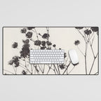 Gypsophila Portrait #1 Desk Mat Gallery Image 1