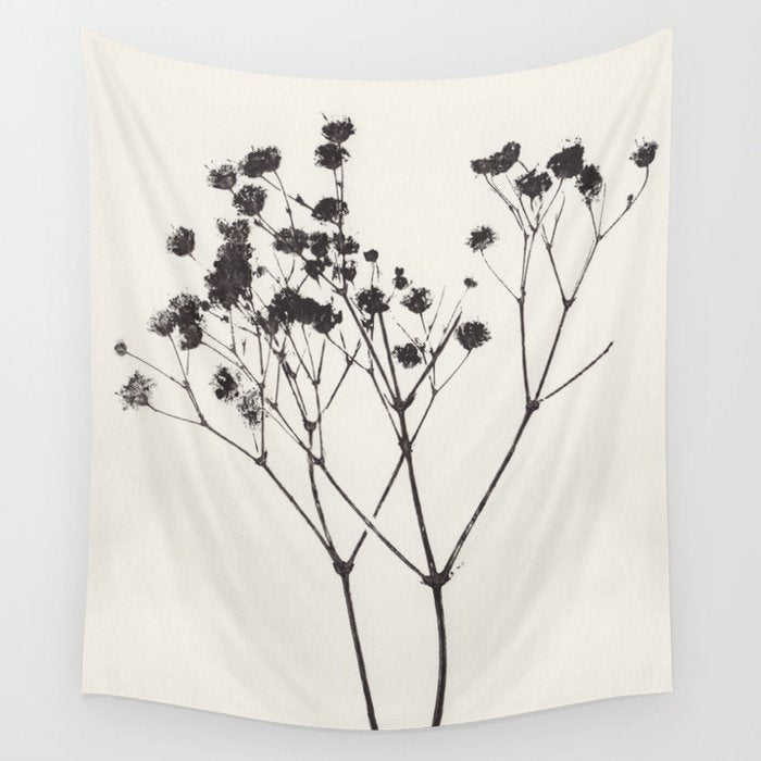 Gypsophila Portrait #1 Wall Tapestry Gallery Image 4