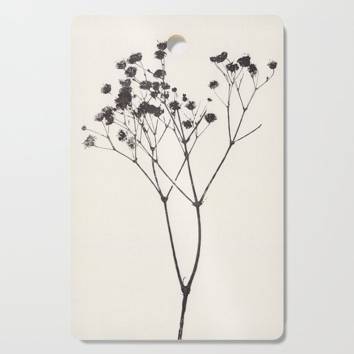 Gypsophila Portrait #1 Cutting Board Gallery Image 1