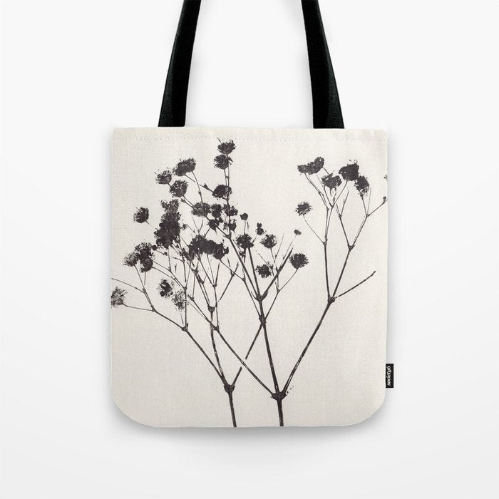 Gypsophila Portrait #1 Tote Bag Gallery Image 1