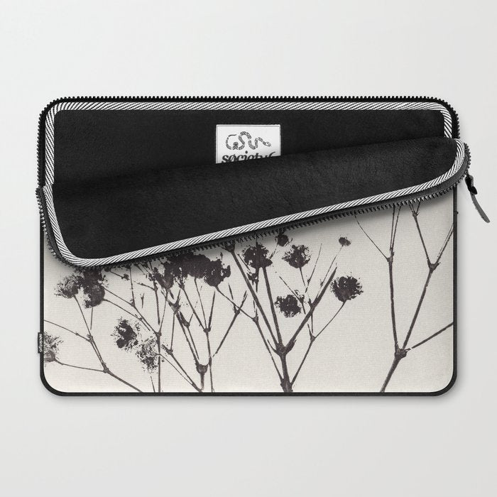 Gypsophila Portrait #1 Laptop Sleeve Gallery Image 2