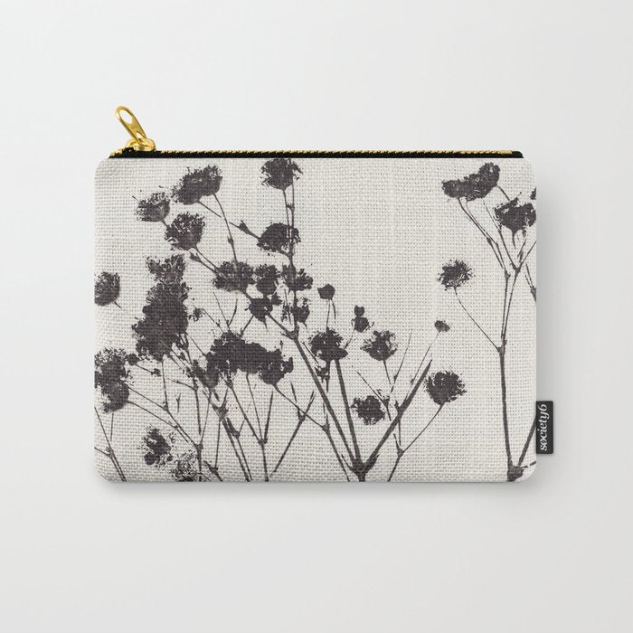 Gypsophila Portrait #1 Carry All Pouch Gallery Image 1
