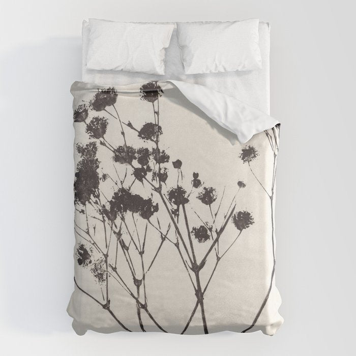 Gypsophila Portrait #1 Duvet Cover Gallery Image 1