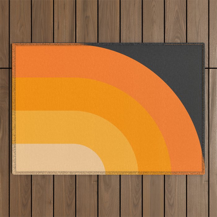 Retro 03 Outdoor Rug Gallery Image 1