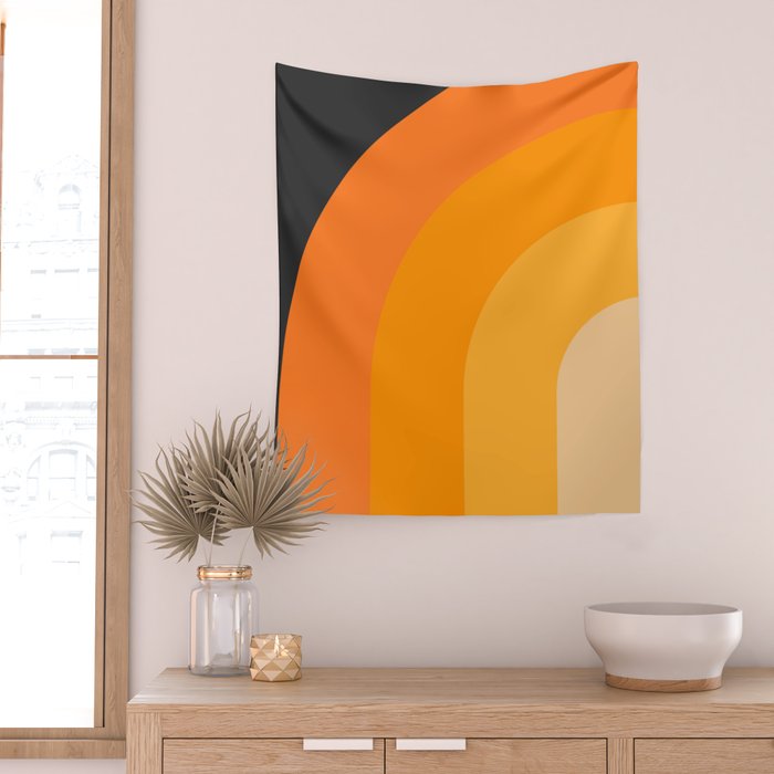 Retro 03 Wall Tapestry Gallery Image 2