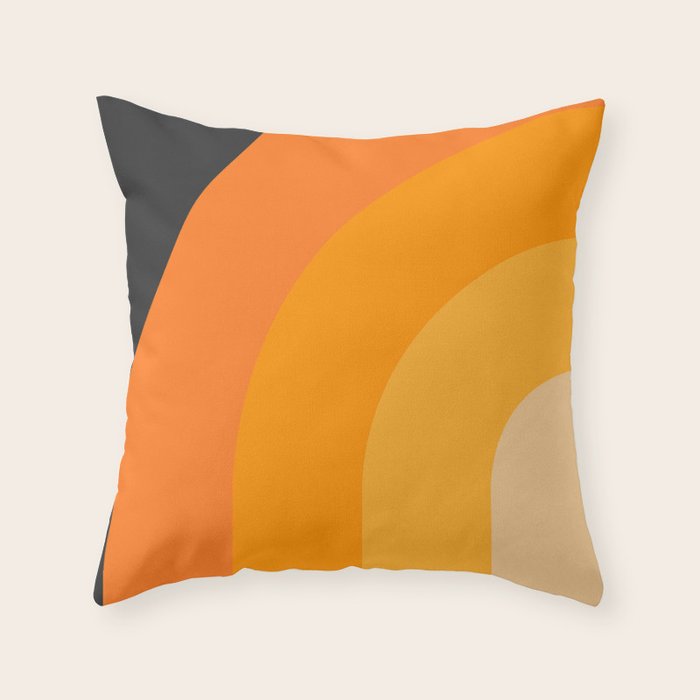 Retro 03 Throw Pillow Gallery Image 1