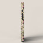 Retro Floral Beetles - vintage pastels iPhone Case Gallery Image 2