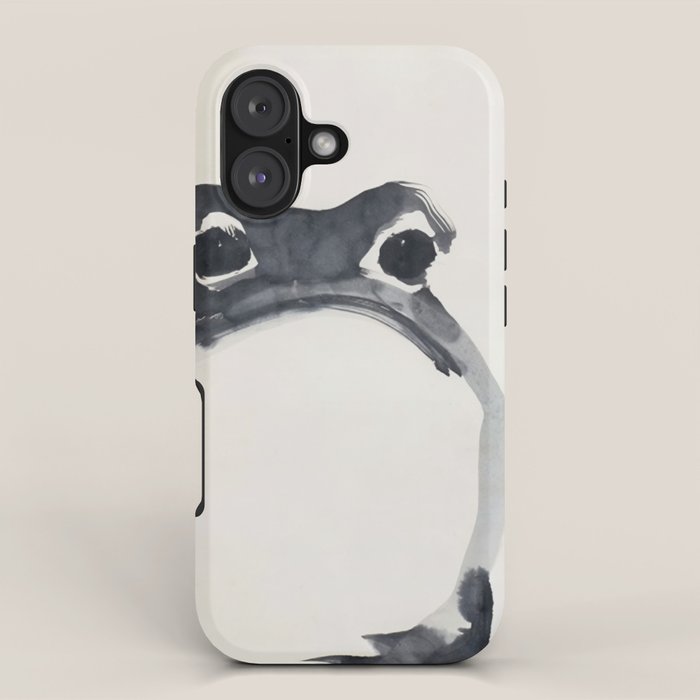 Matsumoto Hoji Frog Painting iPhone Case Gallery Image 1