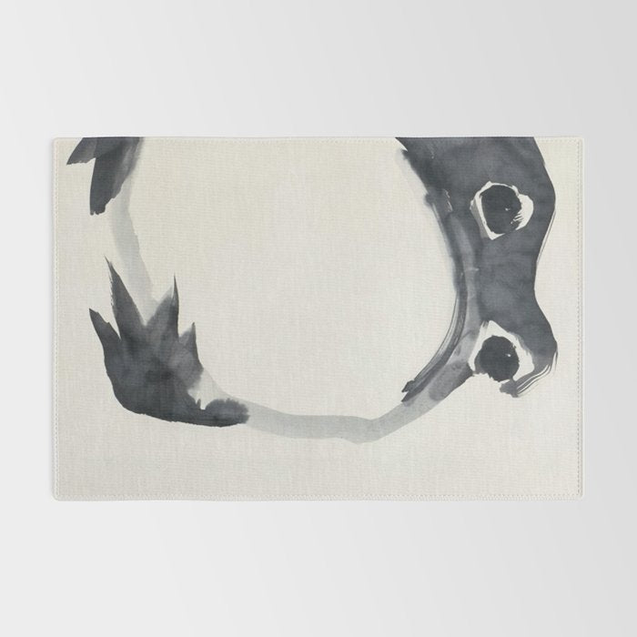 Matsumoto Hoji Frog Painting Rug Gallery Image 2
