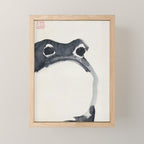Matsumoto Hoji Frog Painting Mini Art Print Gallery Image 1
