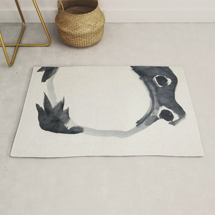 Matsumoto Hoji Frog Painting Rug Gallery Image 1