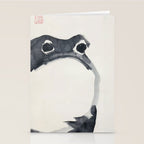 Matsumoto Hoji Frog Painting Stationery Card Gallery Image 2