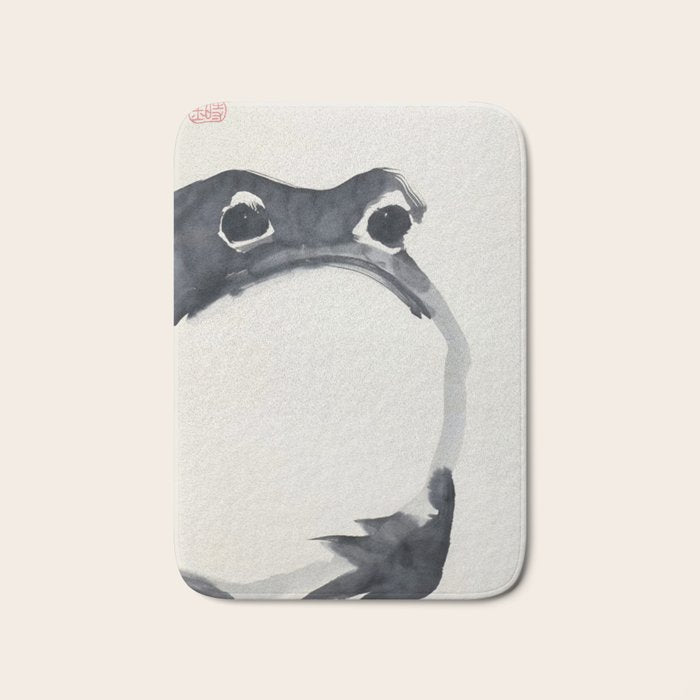 Matsumoto Hoji Frog Painting Bath Mat Gallery Image 1