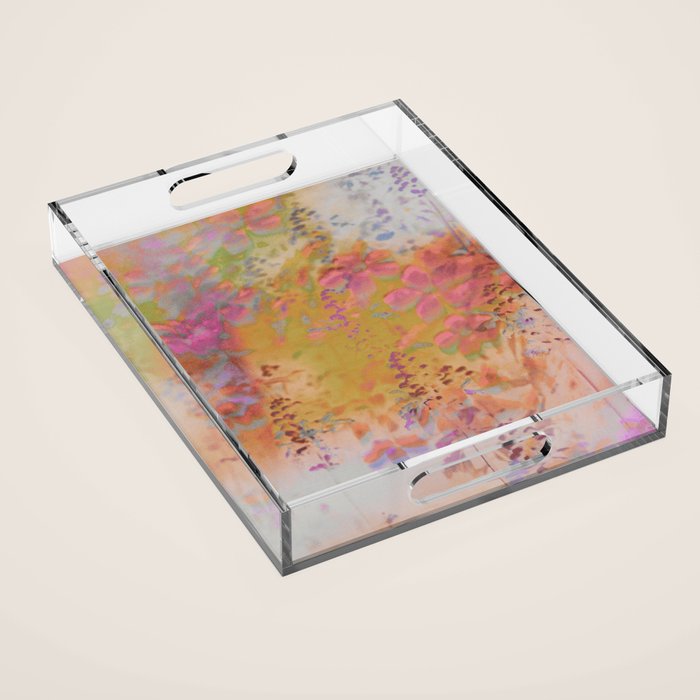 Florally Yours Acrylic Tray Gallery Image 1