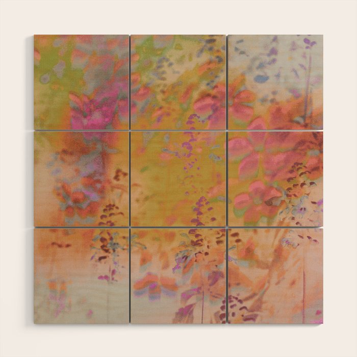 Florally Yours Wood Wall Art Gallery Image 1
