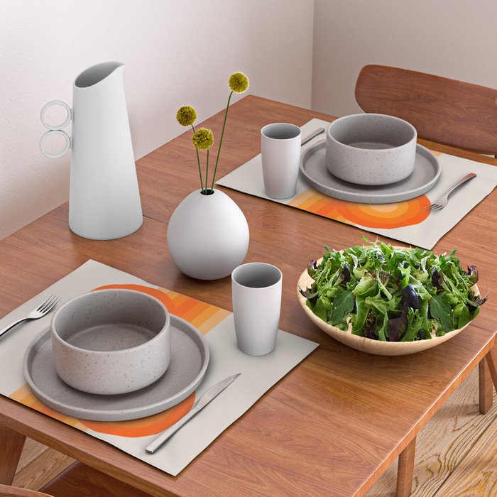 Creamsicle Knots Placemat Gallery Image 2