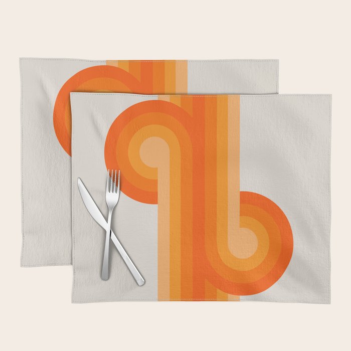 Creamsicle Knots Placemat Gallery Image 1