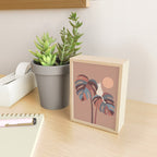 Cat and Plant 41 Mini Art Print Gallery Image 2