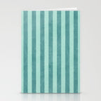 STRIPES - 004 - teal Stationery Card Gallery Image 2